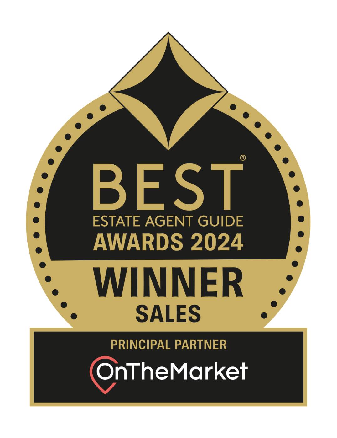 2024 Best Estate Agent Guide award sales