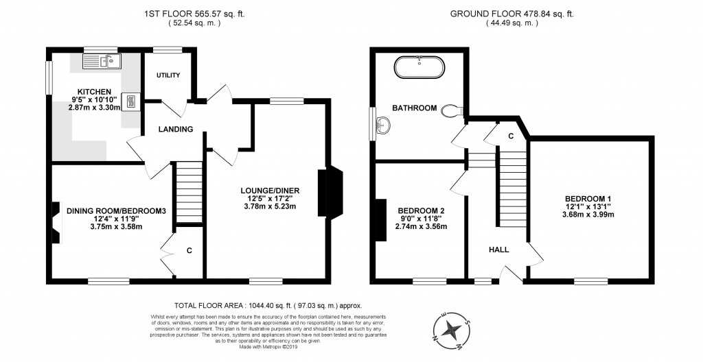 Floorplans For Bradford On Avon, Wiltshire