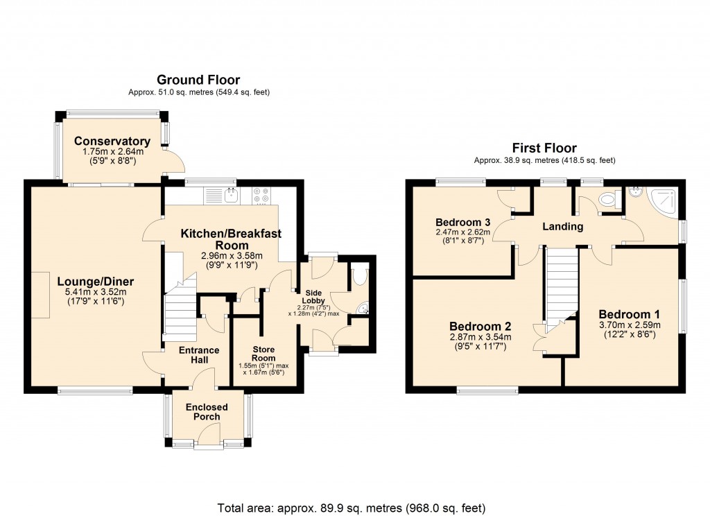 Floorplans For Bradford On Avon, Wiltshire