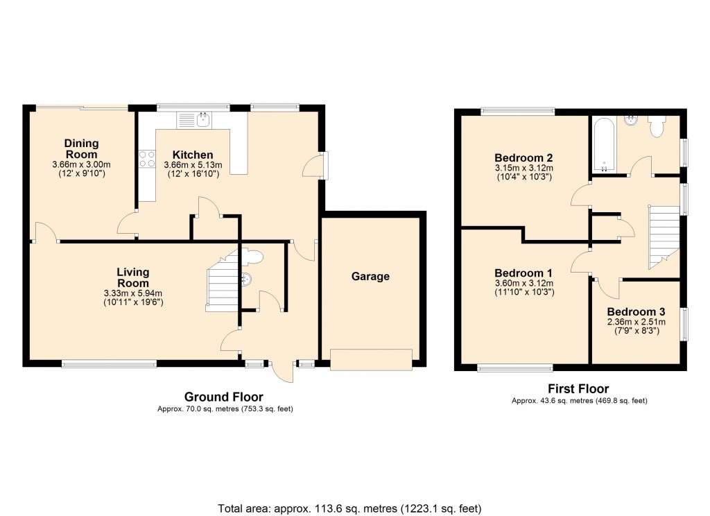 Floorplans For Bradford on Avon, Wiltshire