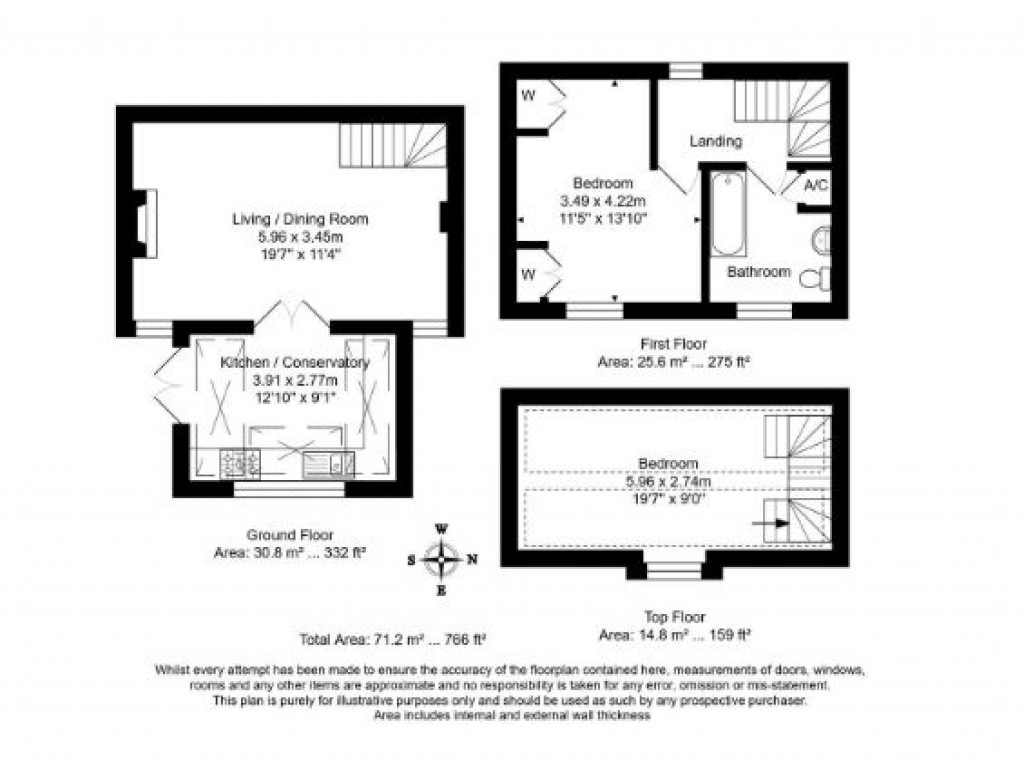 Floorplans For Bradford On Avon, Turleigh
