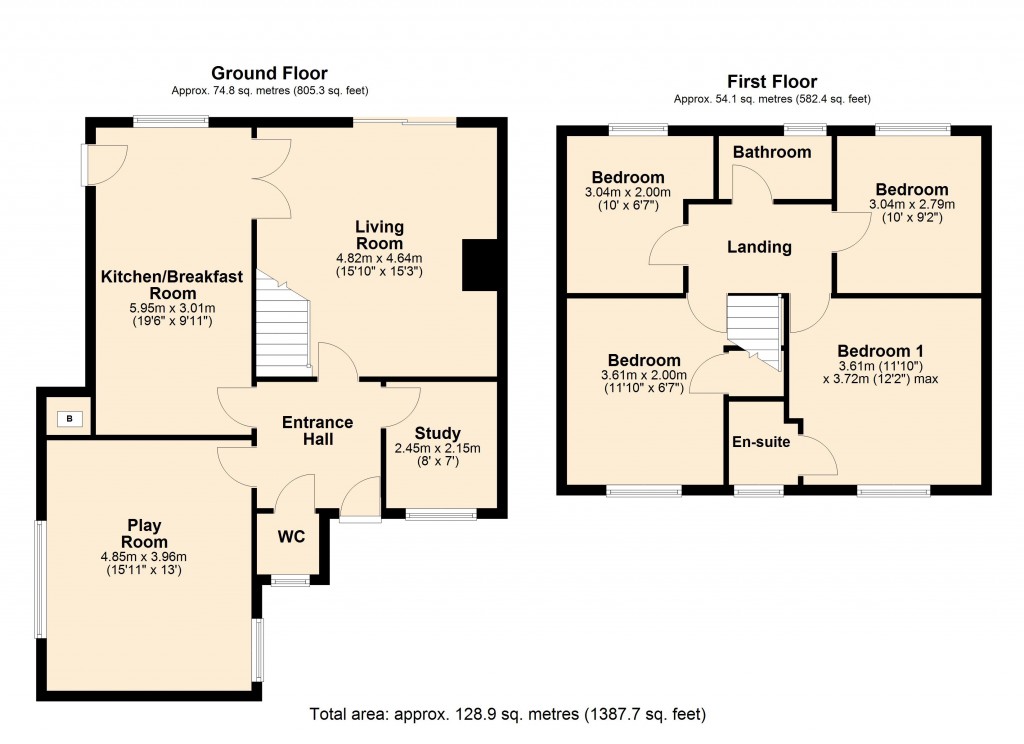 Floorplans For Holt, Wiltshire