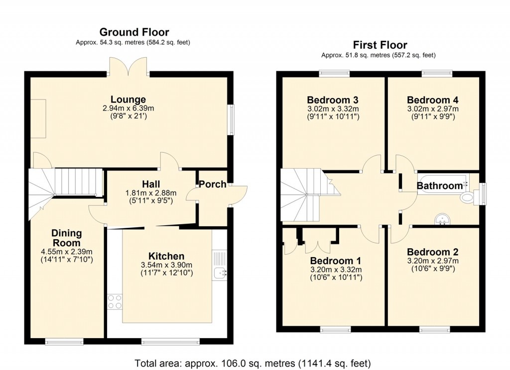 Floorplans For Bradford-on-Avon, Wiltshire
