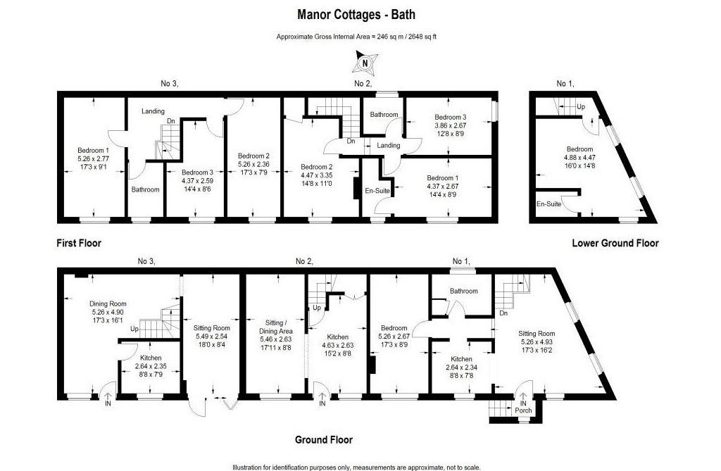 Floorplans For Station Road, Freshford