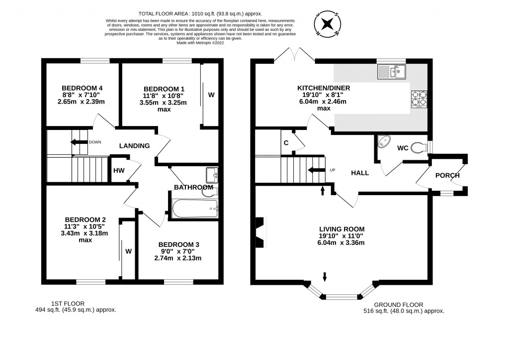 Floorplans For Holt, Trowbridge, Wiltshire