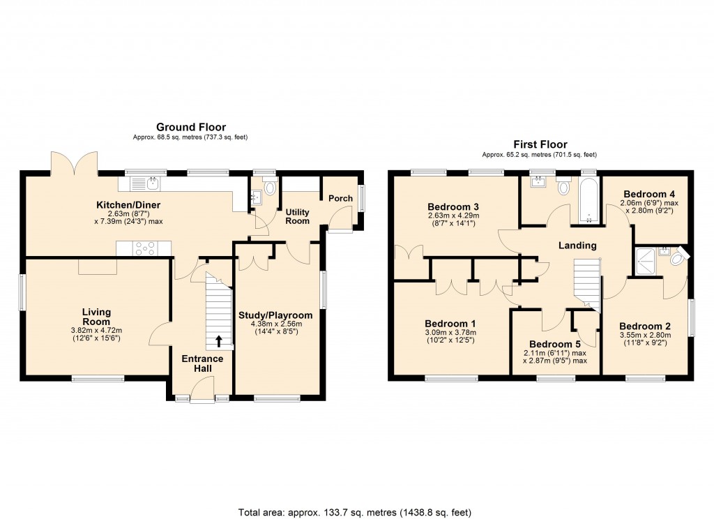 Floorplans For Holt, Trowbridge