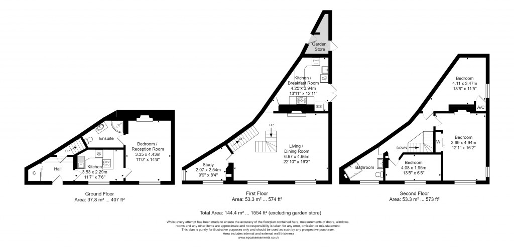 Floorplans For Bradford-On-Avon, Wiltshire