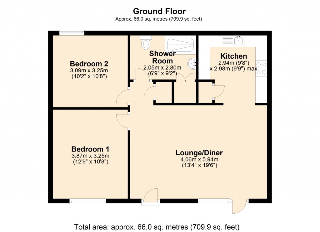 Floorplans For Church Street, Bradford On Avon, Wiltshire