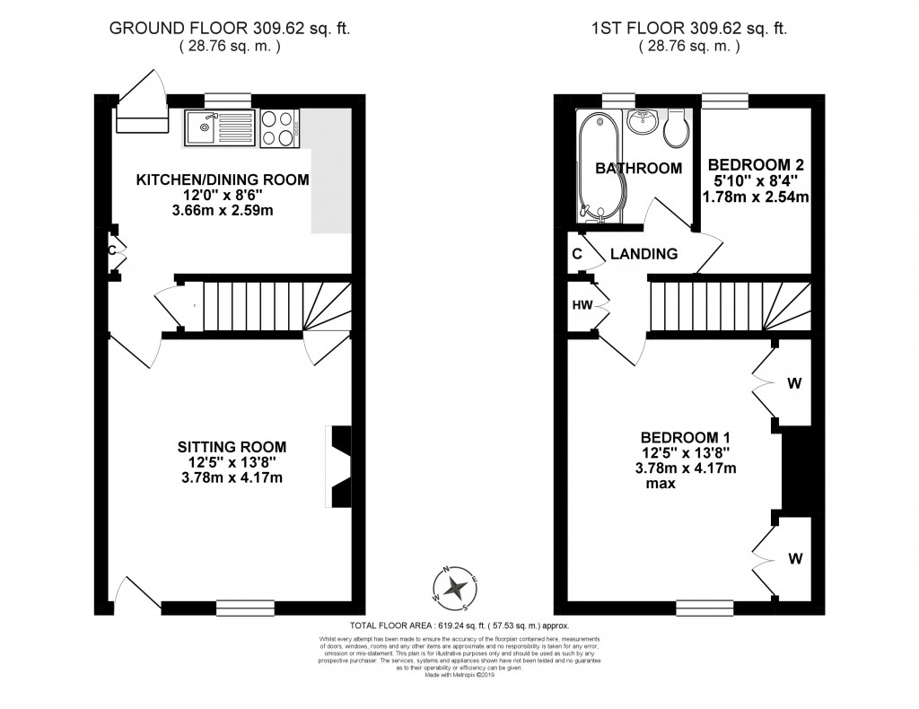 Floorplans For Bradford on Avon, Wiltshire