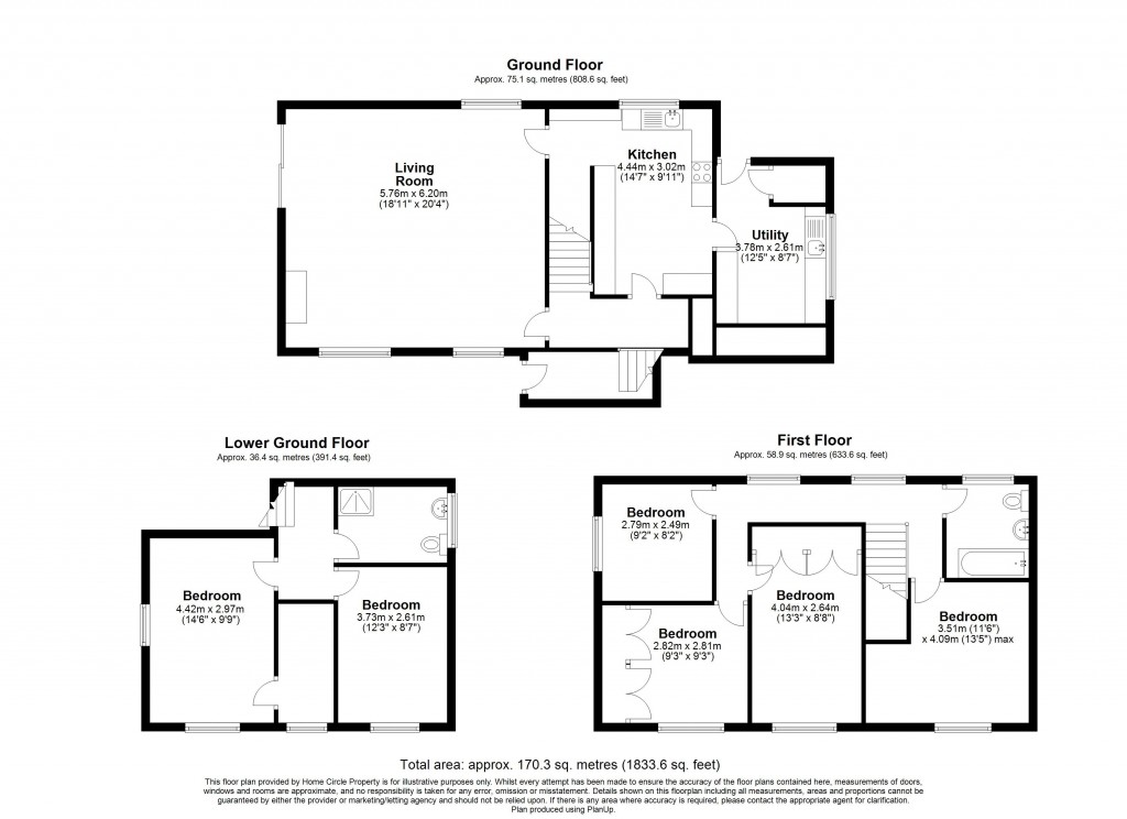 Floorplans For Bradford on Avon, Wiltshire