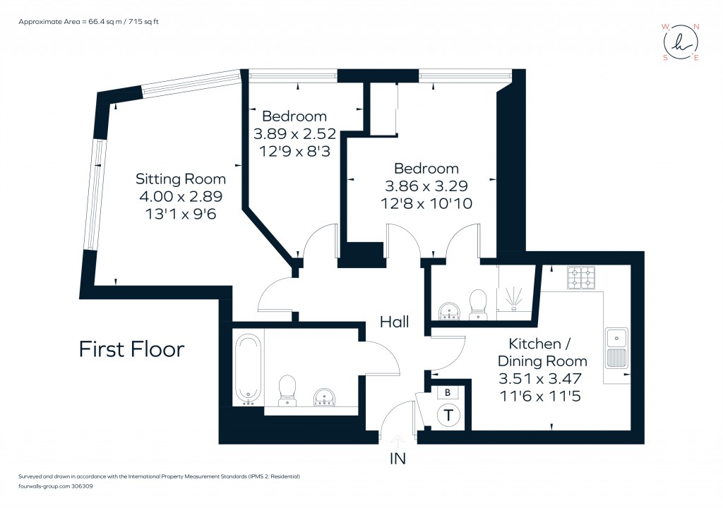 Floorplans For Bradford-On-Avon, Wiltshire