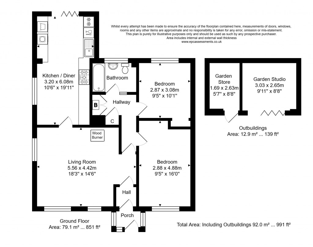 Floorplans For Bradford on Avon, Wiltshire