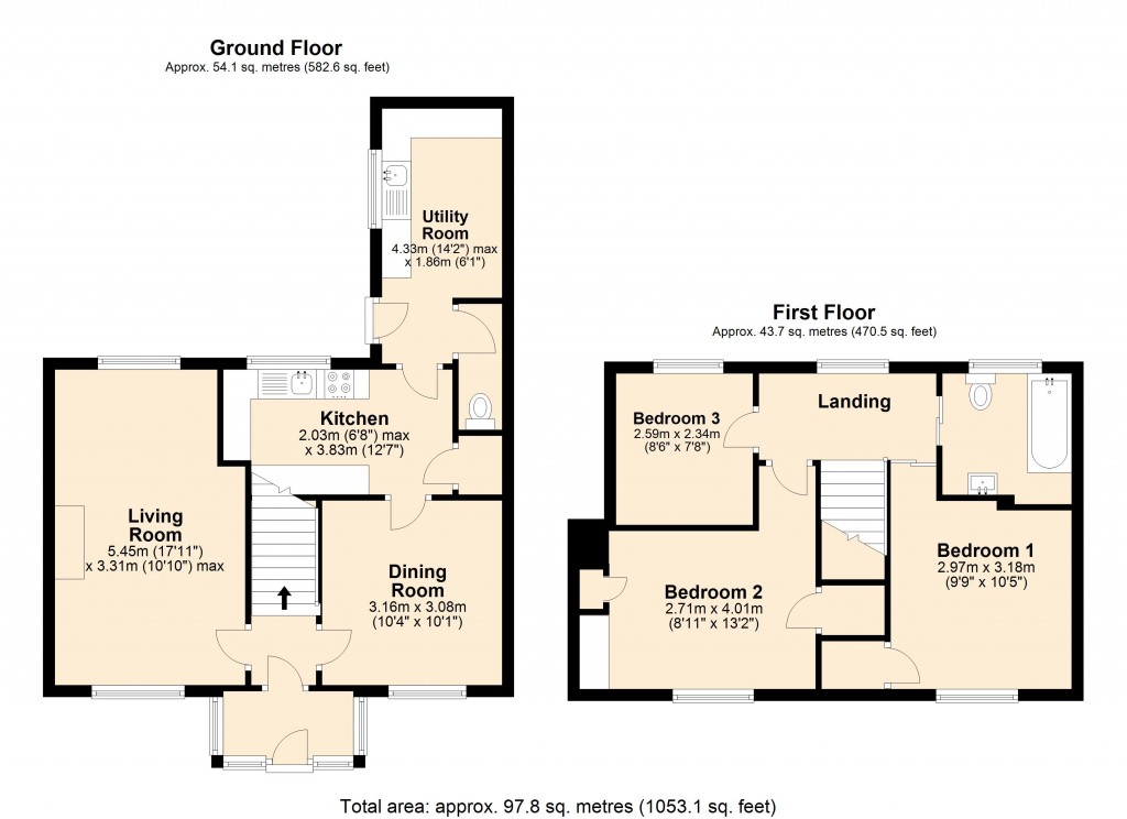 Floorplans For Bradford On Avon, Wiltshire