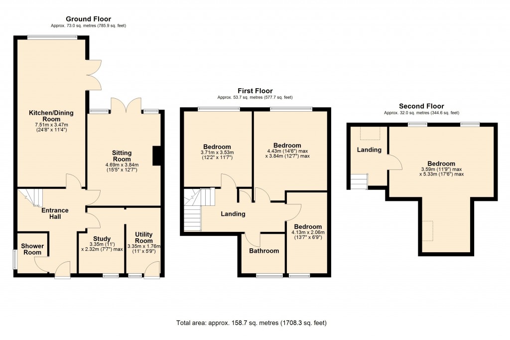Floorplans For Bradford on Avon, Wiltshire