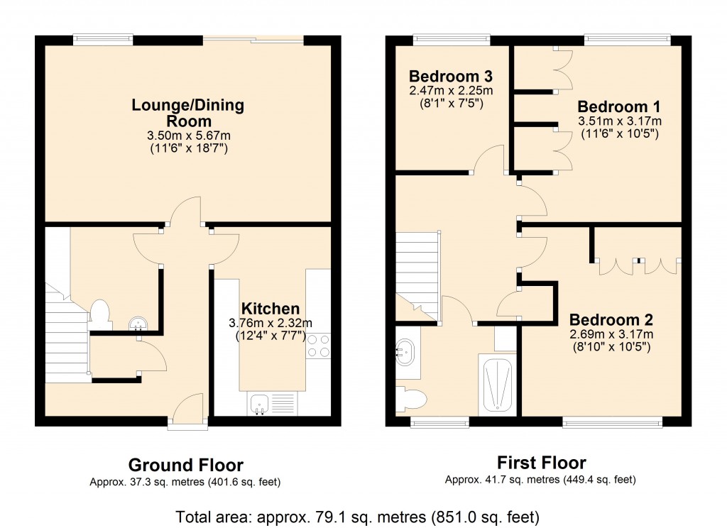 Floorplans For Bradford-On-Avon