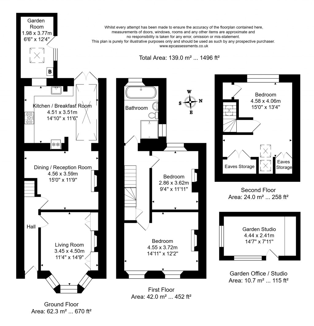 Floorplans For Bradford on Avon, Wiltshire
