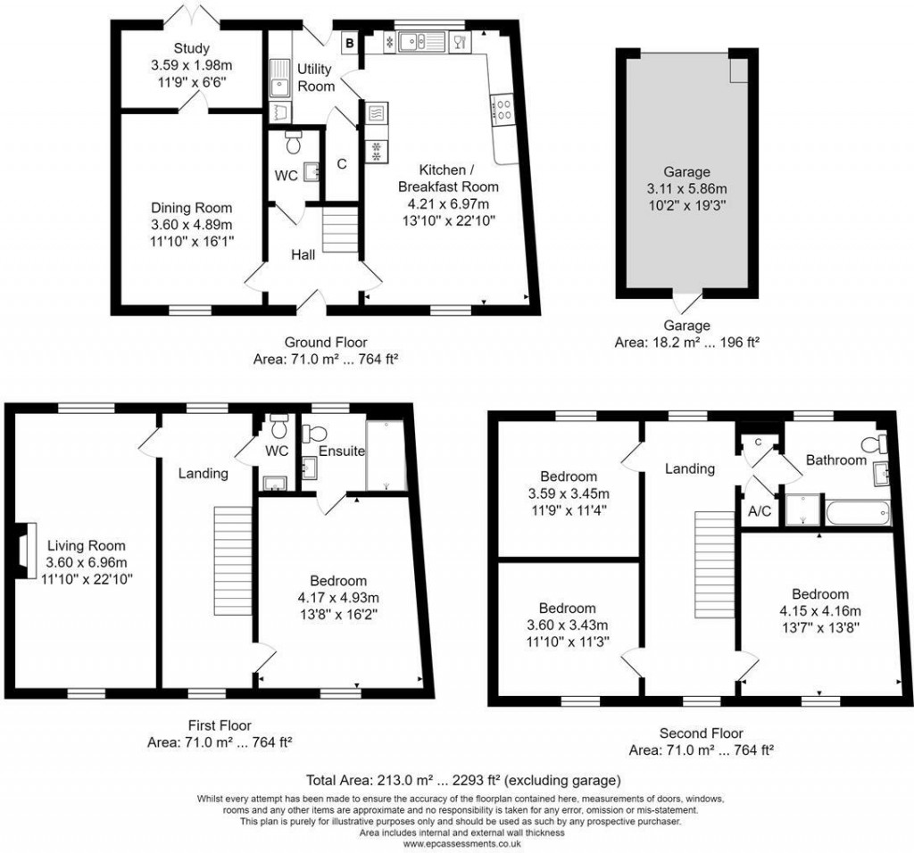 Floorplans For Bradford-On-Avon