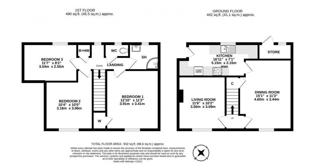 Floorplans For Bradford on Avon, Wiltshire