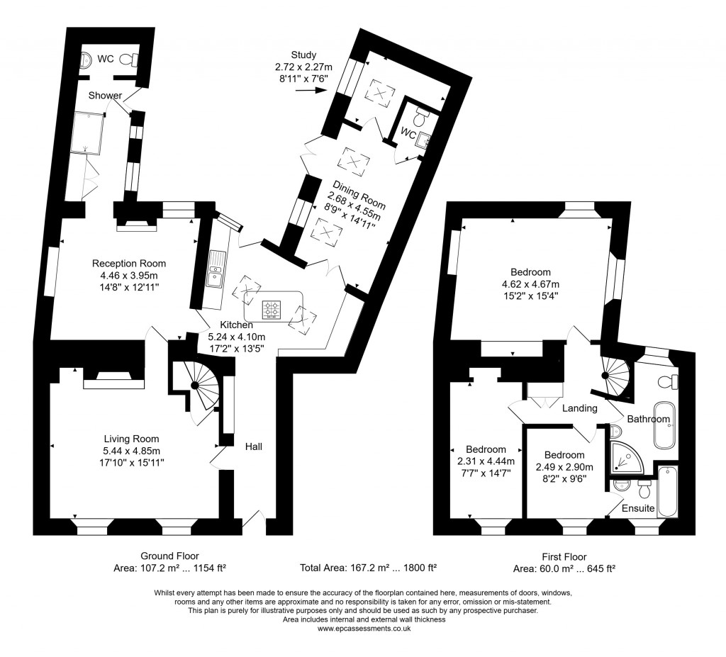Floorplans For Norton St Phillip, Norton Saint Philip