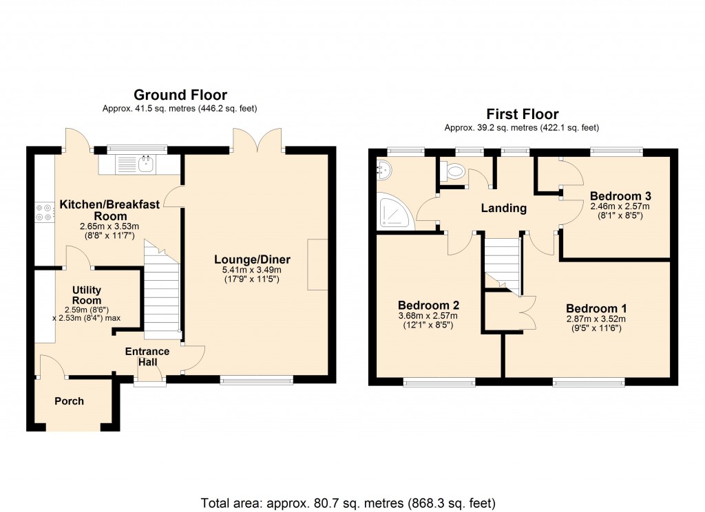 Floorplans For Bradford On Avon, Wiltshire