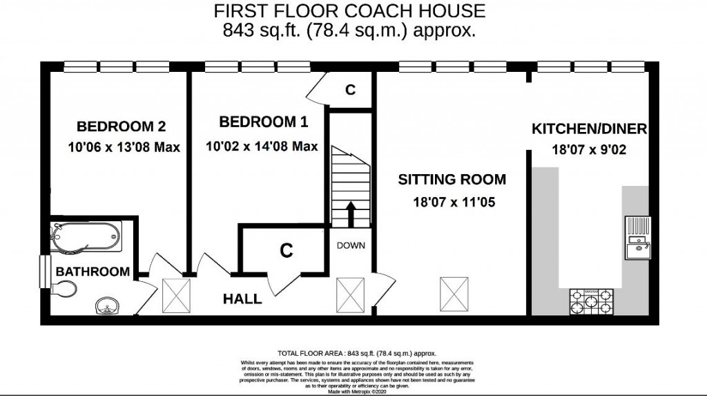 Floorplans For Duffield Lane, Braford On Avon