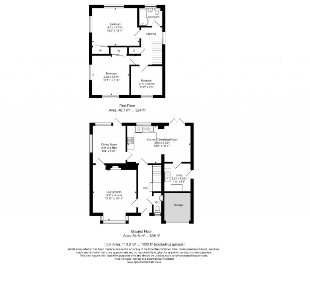 Floorplans For Bradford On Avon, Wiltshire