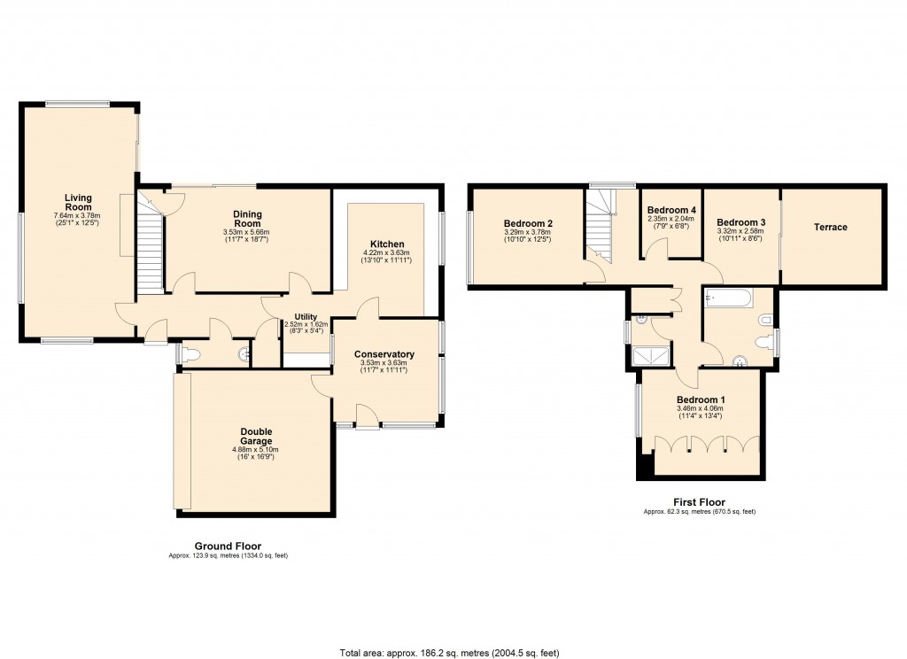 Floorplans For Grange View, Bradford On Avon