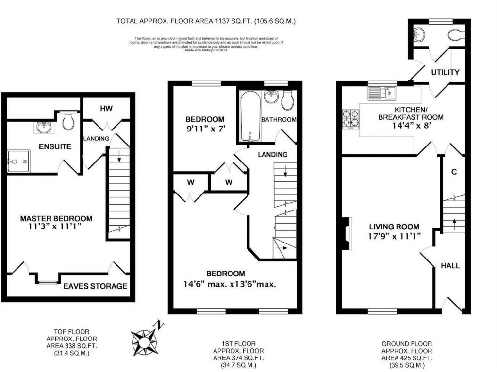Floorplans For Bradford On Avon, Wiltshire