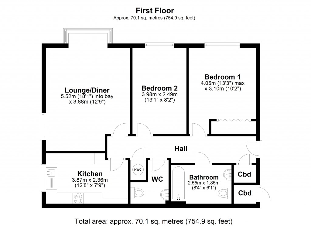 Floorplans For Bradford On Avon, Wiltshire
