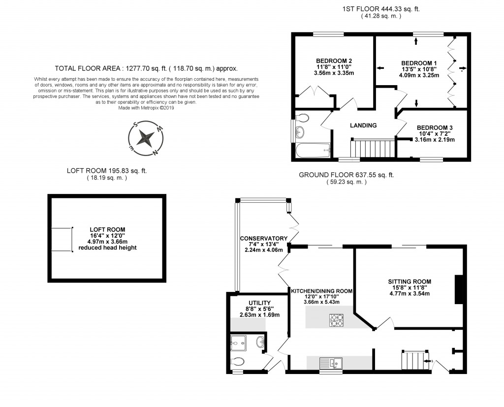 Floorplans For Bradford on Avon, Wiltshire