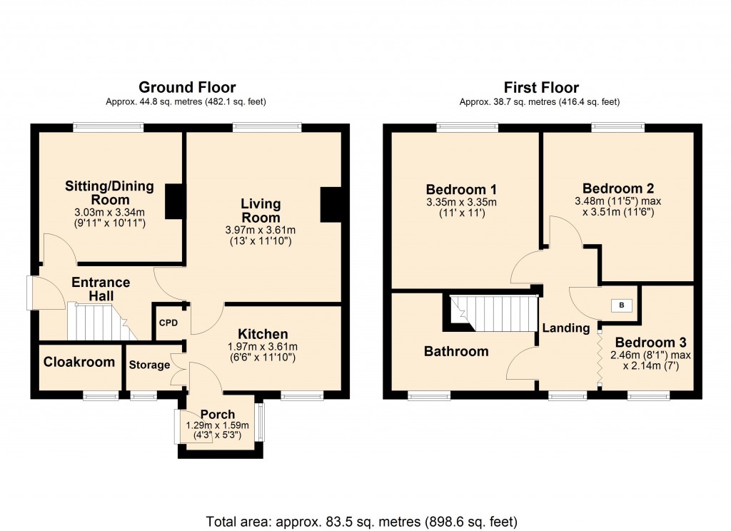 Floorplans For Bradford On Avon, Wiltshire