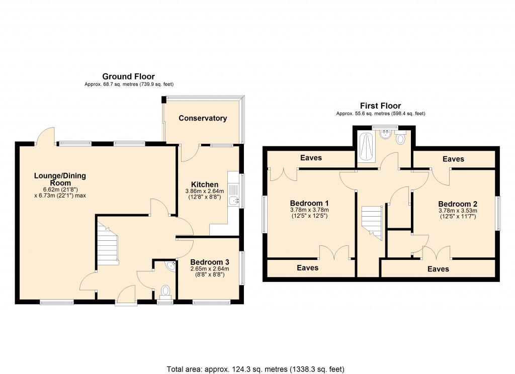 Floorplans For Hilperton, Wiltshire