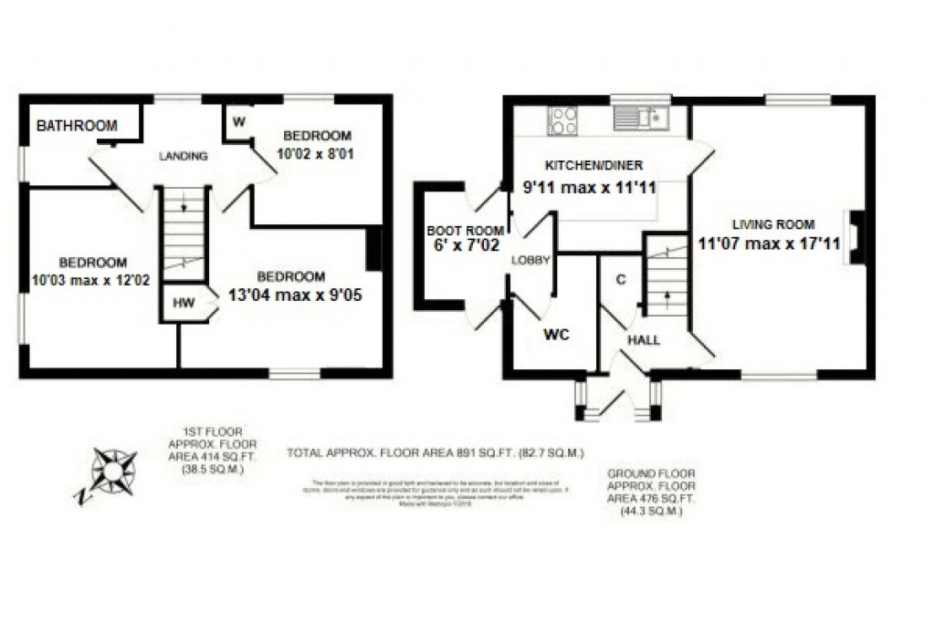 Floorplans For Bradford-On-Avon