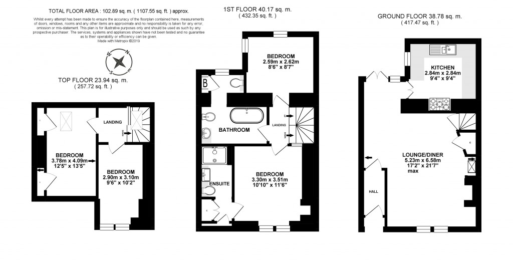 Floorplans For Bradford On Avon, Wiltshire