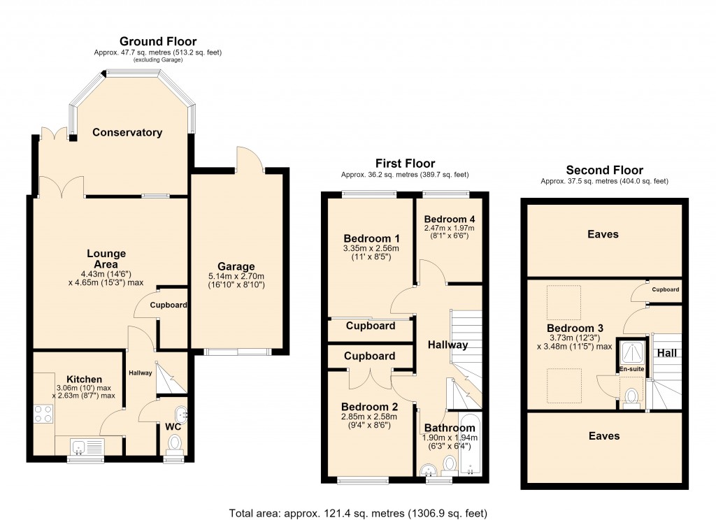 Floorplans For The Old Batch, Bradford On Avon