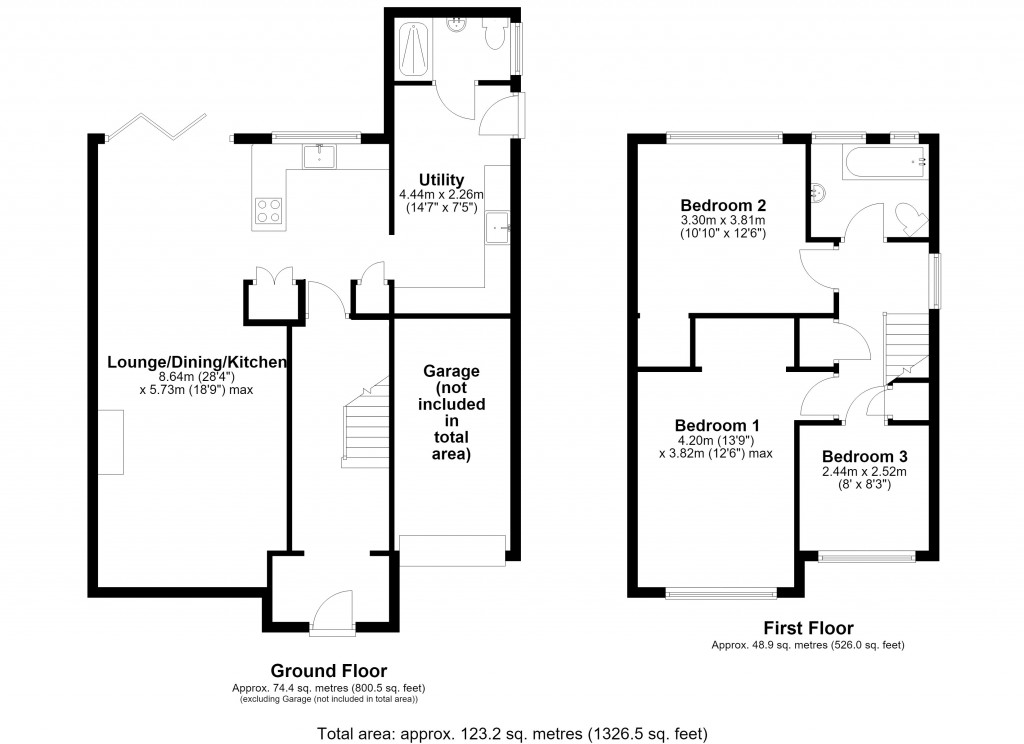 Floorplans For Winsley, Bradford On Avon