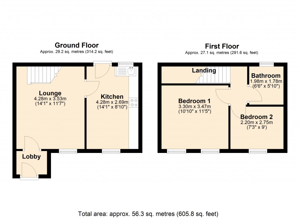 Floorplans For Trowbridge, Wiltshire