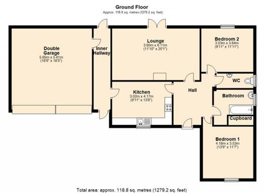 Floorplans For Great Hinton, Trowbridge, Wiltshire