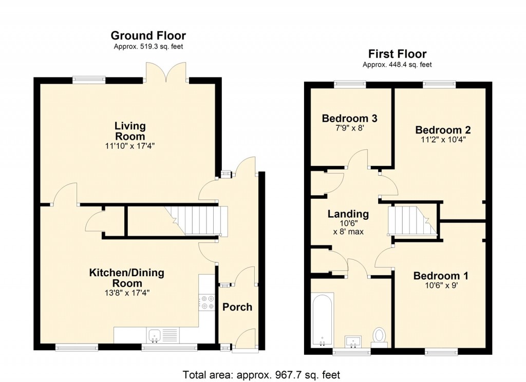 Floorplans For Bradford on Avon, Wiltshire