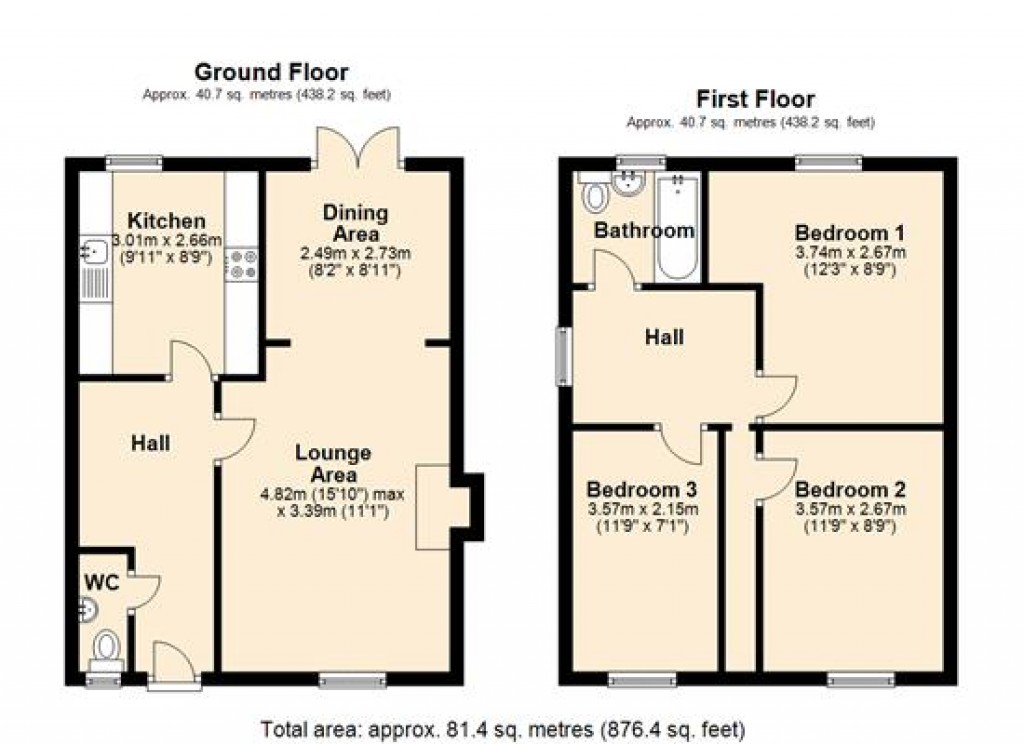 Floorplans For Trowbridge, Wiltshire