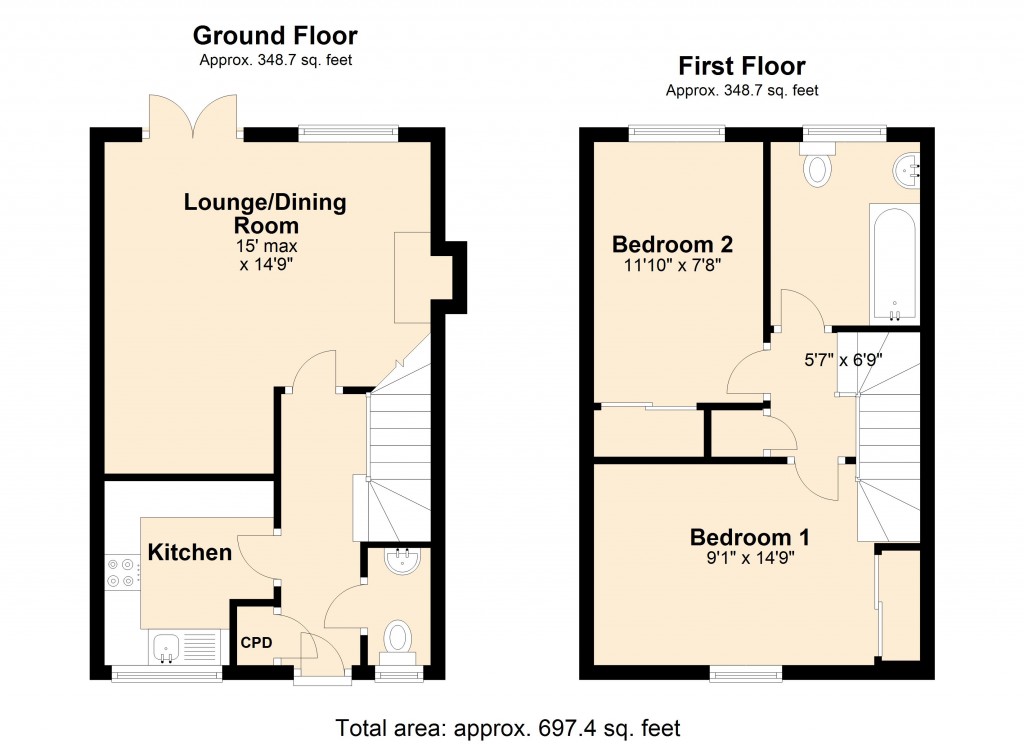 Floorplans For Westbury, Wiltshire