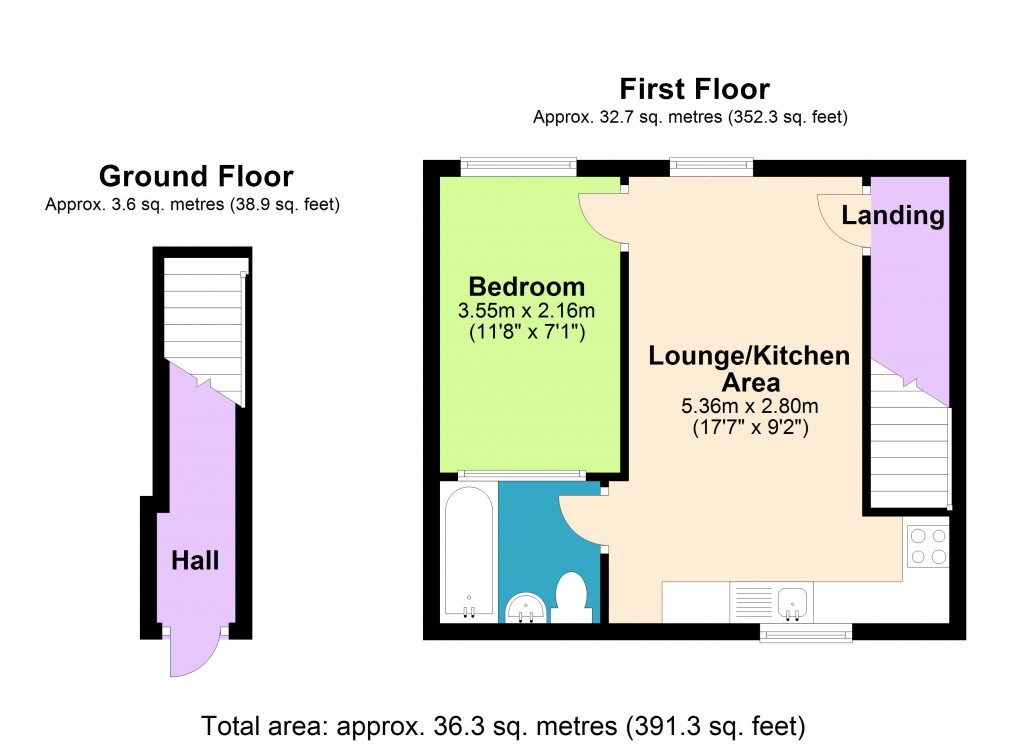 Floorplans For Westbury, Wiltshire