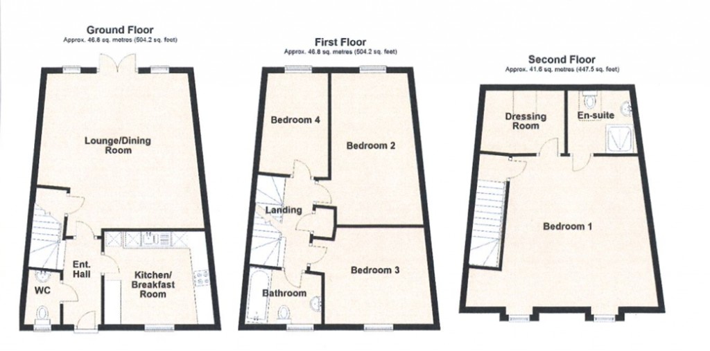 Floorplans For Hilperton, Trowbridge, Wiltshire