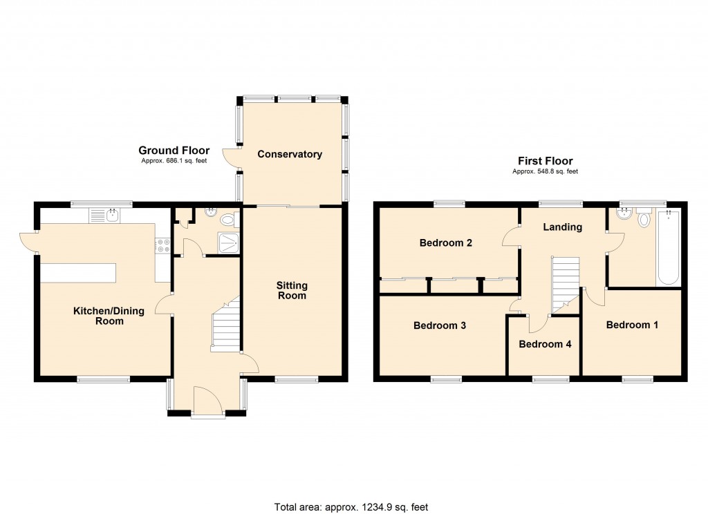 Floorplans For Bradford On Avon, Wiltshire