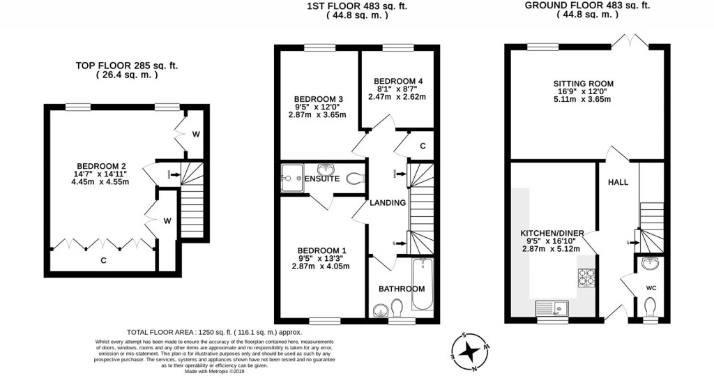 Floorplans For Bradford On Avon, Wiltshire