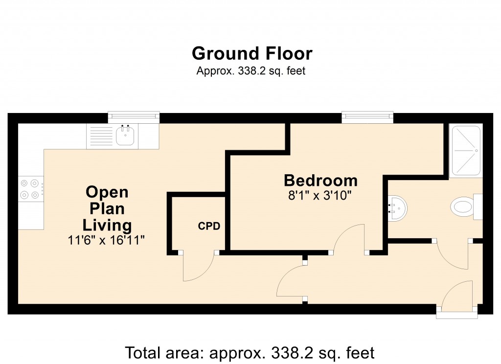 Floorplans For The Halve, Trowbridge