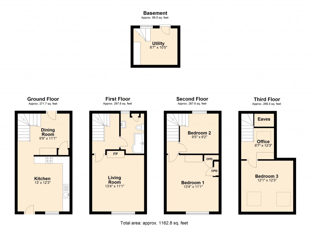Floorplans For Trowbridge, Wiltshire