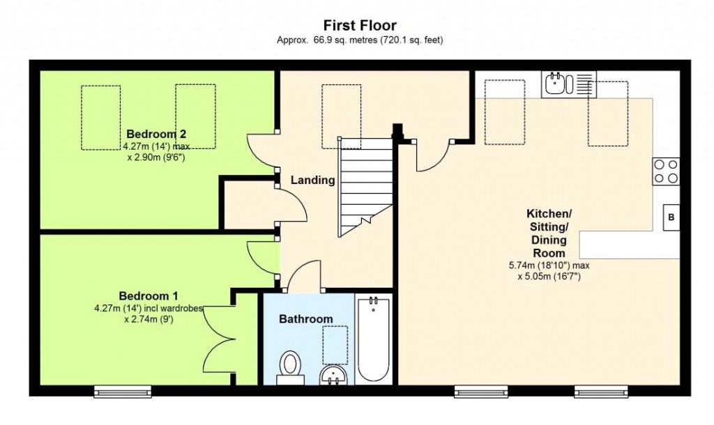 Floorplans For Staverton, Trowbridge