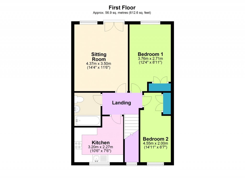 Floorplans For Westbury, Wiltshire