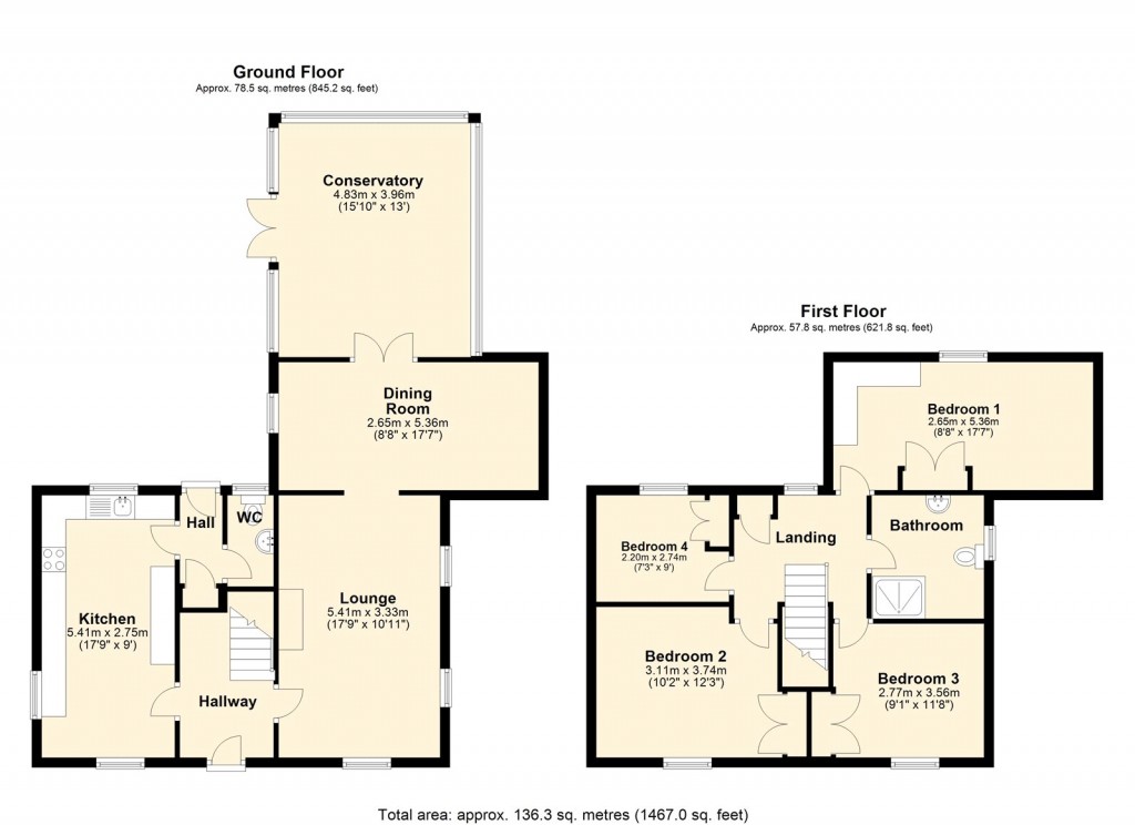 Floorplans For Steeple Ashton, Wiltshire